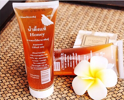 小懒泰国代购Yanhee 天然蜂蜜 可食用的面膜 百花蜜100%纯蜂蜜