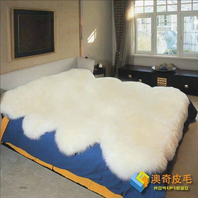 羊毛地毯 纯羊毛沙发垫 沙发垫 澳洲羊毛垫 皮形 沙发坐垫