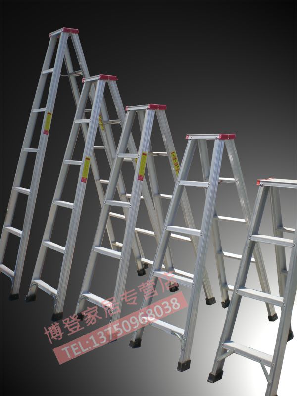 梯王 加厚人字梯 工程梯  铝合金家用梯　梯　中级加 厚1－2.5米折扣优惠信息