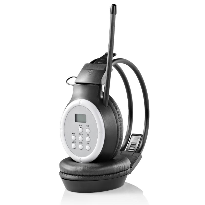 宝升正品BS-880 头戴式无线英语耳麦四级听力接收机 六级调频耳机