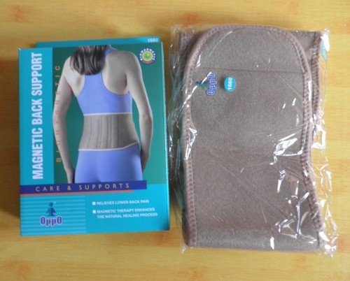 美国OPPO 1660 保健腰带 腰肌劳损 自发热 磁疗波 保暖护腰带包邮