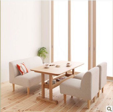 简约北欧风格可拆洗布艺沙发 咖啡厅桌椅　餐椅 包邮
