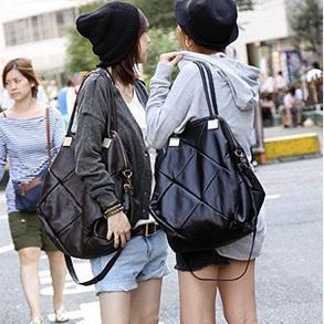韩版女包2011新款女式大包包斜跨手提两用包单肩斜挎包时尚包