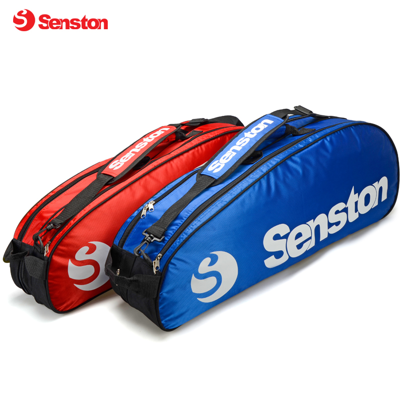 圣斯顿高档羽毛球拍包 6支装袋子单肩背包防水防尘大容量装备促销