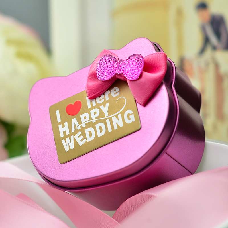 文弘正品原创 喜糖盒子创意结婚用品婚礼糖盒婚庆用品满月糖盒801
