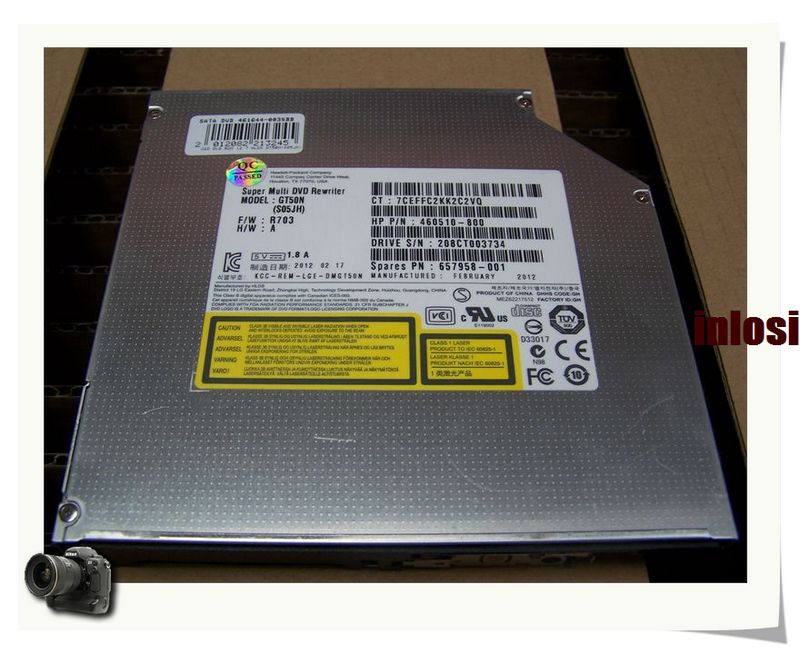 超值H.L Super Multi DVD Rewriter GT50N GT51N SATA 8X DVD刻录折扣优惠信息