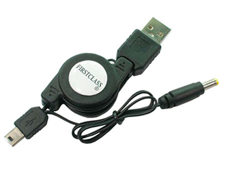黑角psp数据线 psp3000数据线 psp2000充电线 USB伸缩充电数据线折扣优惠信息