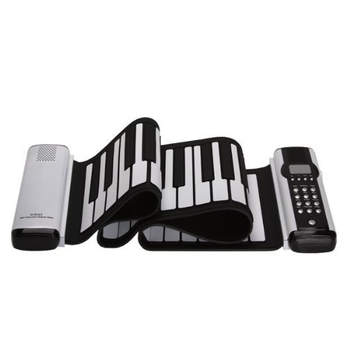 加厚款61键手卷钢琴 折叠式手卷钢琴 双音箱便携式手卷钢琴 双音