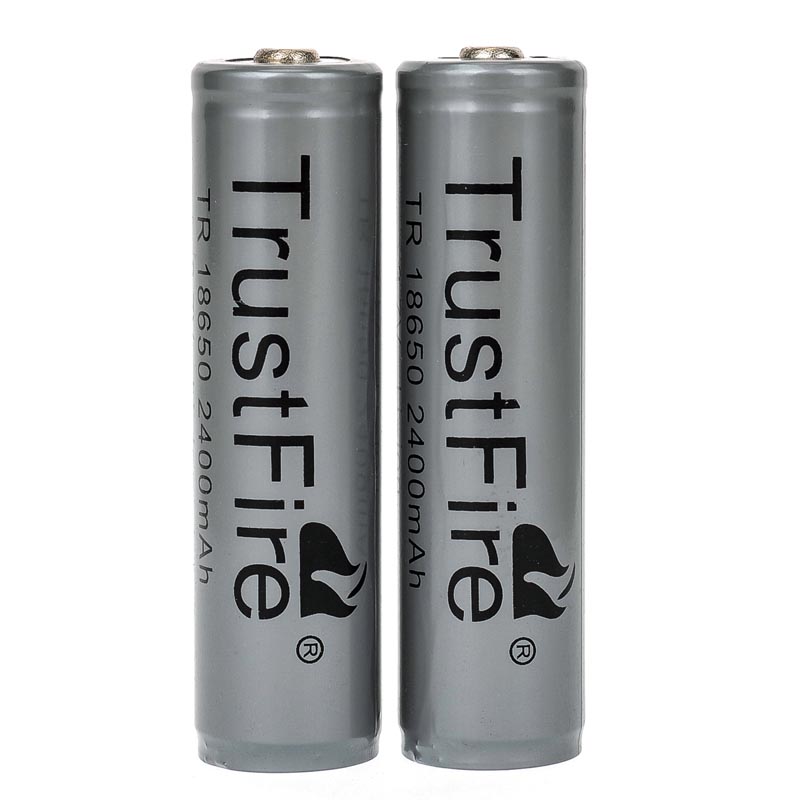 TrustFire TR UltraFire LC 18650 2400mAh3.7V 充电锂电池带保护