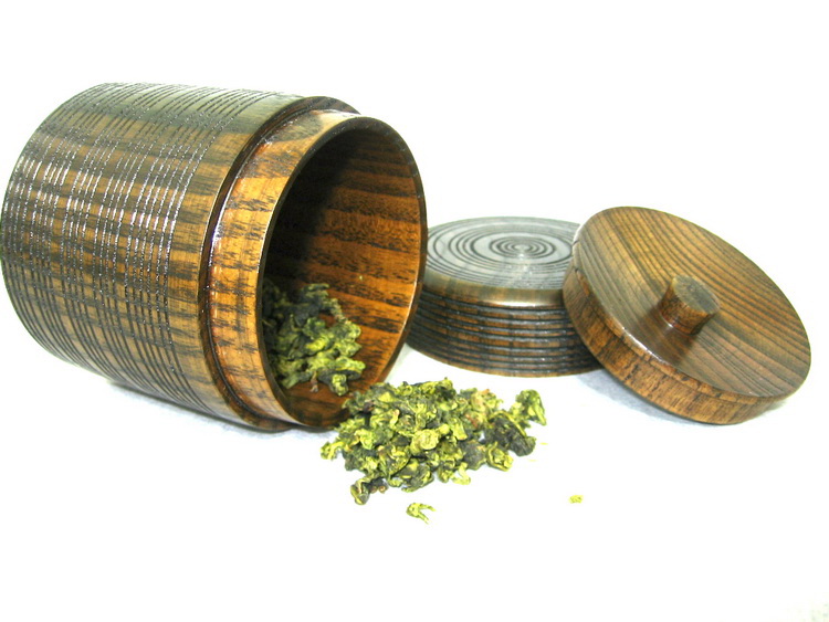 日本木制茶具木礼盒旅行便携密封创意新款普洱茶叶罐起密线款