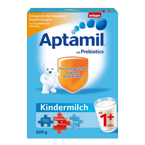 现货 德国正品爱他美Aptamil 原装婴幼儿奶粉1+ 600g 1-2岁新配方