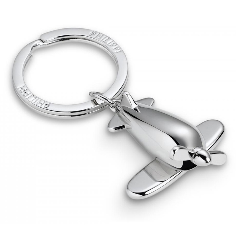 德国Philippi创意设计炫酷迷你飞机挂件饰品钥匙扣男生日情侣礼物