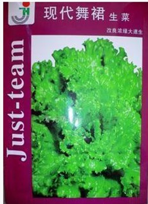 寿光蔬菜种子 现代舞裙生菜种子 优秀品种抗高温 大面积种植10克折扣优惠信息