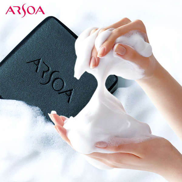ARSOA/安露莎日本原装洁面皂女 小黑皂 控油保湿 手工皂 深层清洁折扣优惠信息