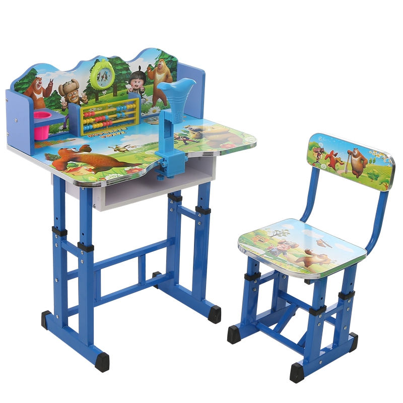 正品包邮环保儿童学习桌可升降写字台小学生课桌椅套装书桌防近视