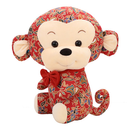 小猴子毛绒玩具公仔玩偶猴年吉祥物可爱布娃娃新年礼物批发折扣优惠信息