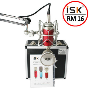 新品上市 ISK RM 16 大振膜 电容话筒（极品人声专用）