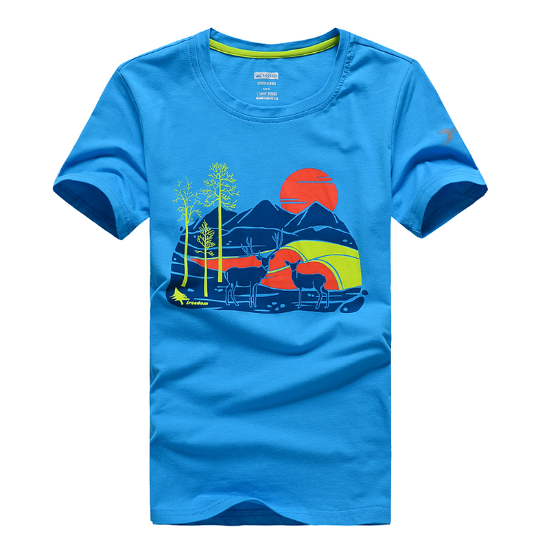 太阳石儿童纯棉T恤 2015夏季男女童舒适卡通大图案短袖速干T恤折扣优惠信息