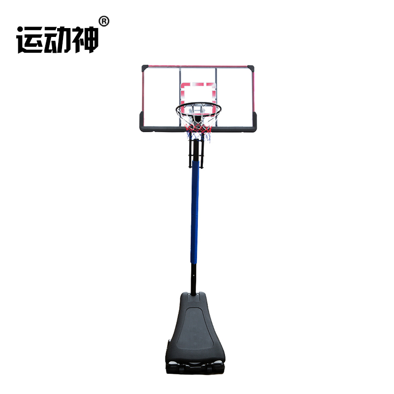 运动神篮球架室外标准高度篮球架 户外家用可移动可升降篮球框折扣优惠信息