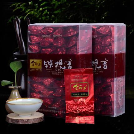 2015安溪铁观音王茶叶特级浓香型礼盒装秋茶正品500g兰花香新茶