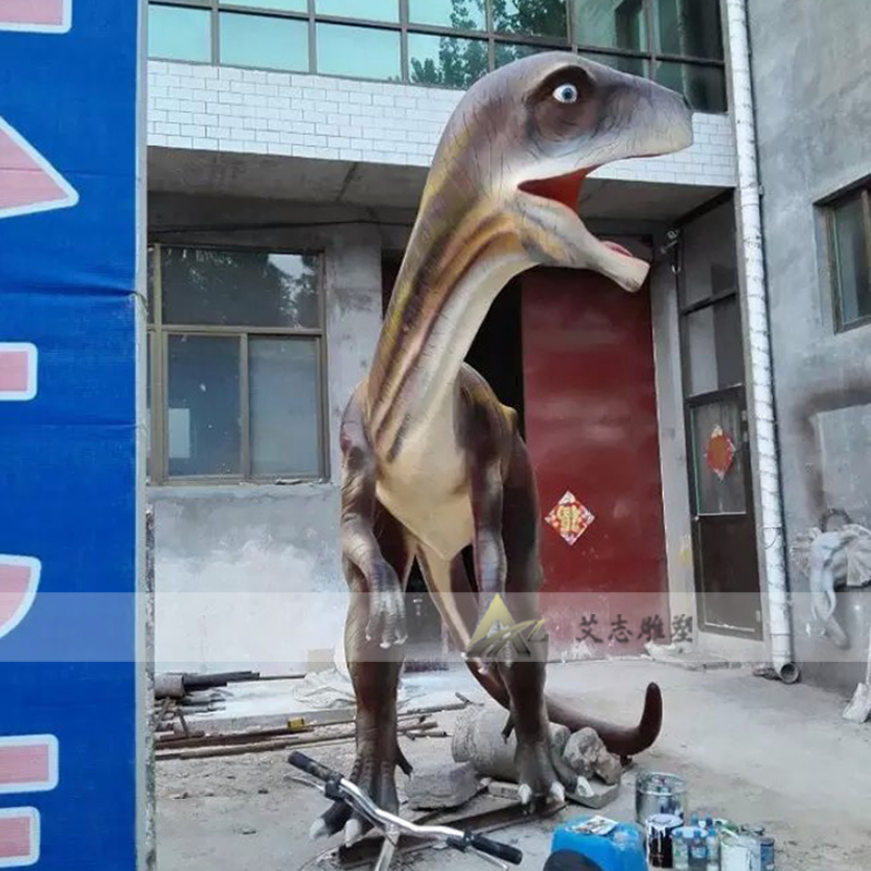 动物玻璃钢雕塑   大型恐龙造型雕塑  大型室外广场雕塑 AZ-405