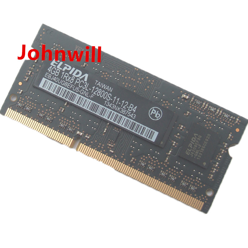 Elpida/尔必达4G DDR3L 1600 PC3L-12800S笔记本内存条 兼容1333