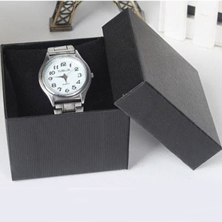 15元包邮 纯色手表盒礼品盒子手表展示盒黑色包装盒手镯盒首饰盒