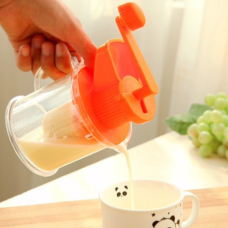 迷你小型手动榨汁机家用水果手摇榨汁器豆浆机果汁