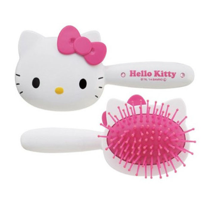 韩国代购 HELLO KITTY凯蒂猫便携手柄化妆梳 按摩梳 梳子 6.251