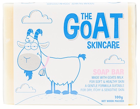 澳洲直邮GoatSoap山羊奶皂润肤皂手工皂洁面皂孕妇婴儿100g