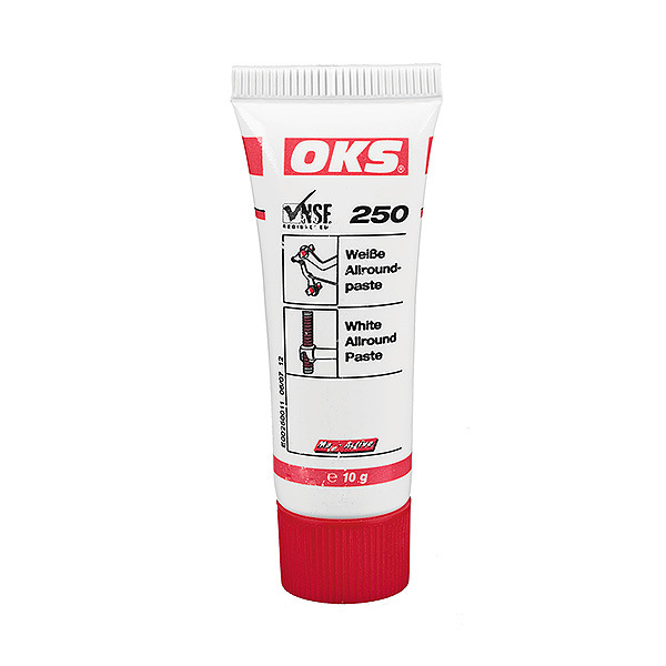 德国OKS 250白色防卡膏高温高速轴承润滑油脂 1KG.