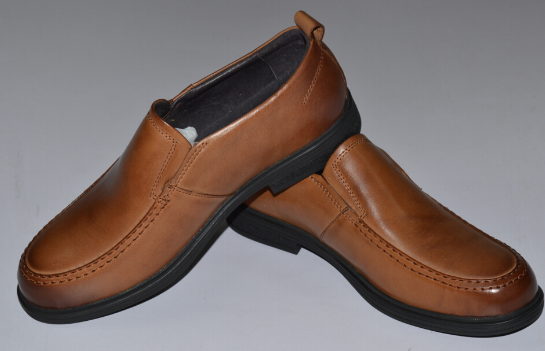 男装男士鞋英伦舒适牛皮鞋 软底头层牛皮商务休闲鞋 15年皮鞋2色