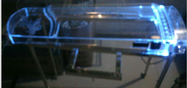 透明古筝 水晶古筝  精致电子无线发射古筝 水晶乐器  1米