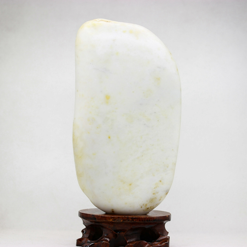 德玉轩◆2.52公斤鸡骨白玉籽料原料原石◆和田籽玉◆