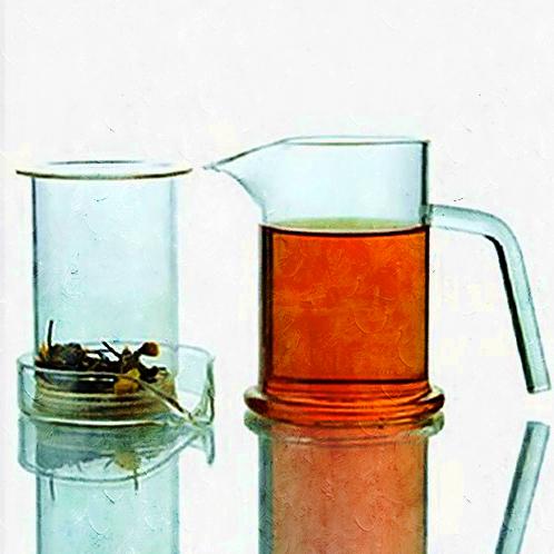 品德坊耐热玻璃纯手工茶具套装红玻璃过滤泡茶壶茶杯具双耳壶包邮