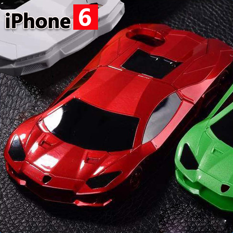 iphone6代兰博跑车手机壳创意个性4.7代苹果6S汽车模型手机套包邮