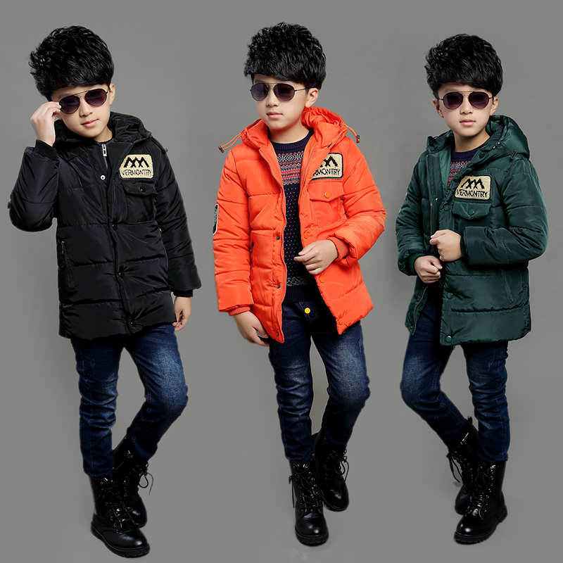 男童冬款加厚棉衣2015中大童新款冬装韩版儿童外套童装棉袄上衣潮