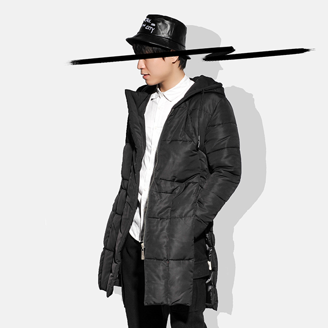 【Cloth Out】CHINISM 15AW新款连帽加厚中长款侧开口外套棉衣