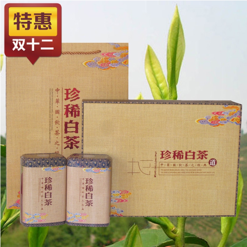 安吉白茶2015年新茶 雨前一级茶叶200g 正宗原产地高山春茶礼盒装