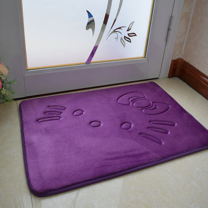 加厚可机洗入户进门地垫浴室卫生间吸水防滑门垫垫子卧室3D地垫