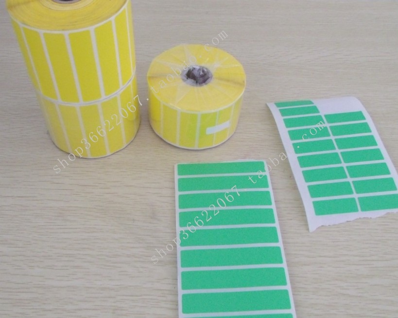绿色标签纸 可打印标签 黄色标签 防水 标签 线缆标签空白85*16折扣优惠信息