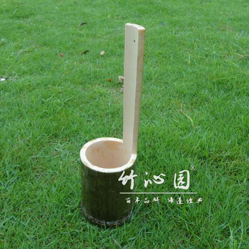 竹沁园 竹酒提子非酒吊 竹舀水勺子打酒取水 大量可定做 茶道配件