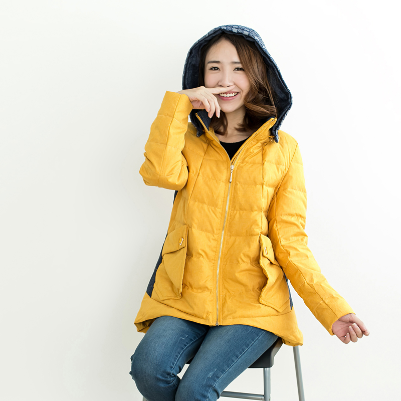 反季特价促销2016冬装新款外套羽绒服女韩版修身中长款大码白鸭绒