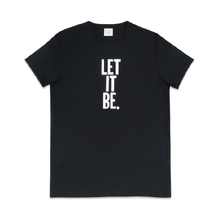 潮牌原创独立创意设计品牌男款T恤 let it be 随它去 Beatles