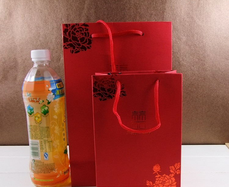 中国风红色喜糖盒子 喜糖袋子欧式糖盒 个性创意婚礼纸盒结婚糖盒