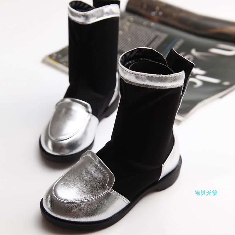 女童靴子2014秋冬新款韩版儿童中筒靴女童公主靴马丁靴短靴宝宝靴