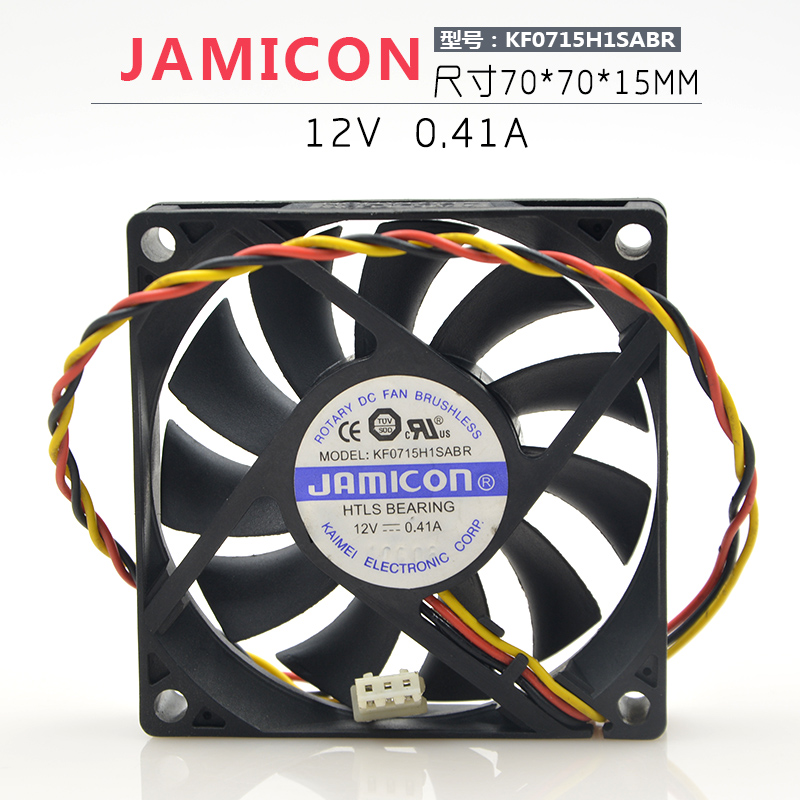 JAMICON 12V 0.41A KF0715H1SABR 7CM UPS散热风扇山特UPS风扇折扣优惠信息