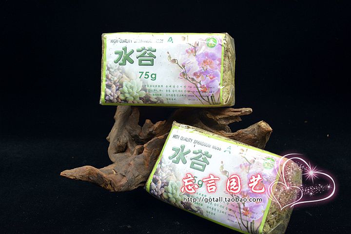 进口水苔 兰花栽培种植基质 适合种植各类高档洋兰蝴蝶兰 石斛兰