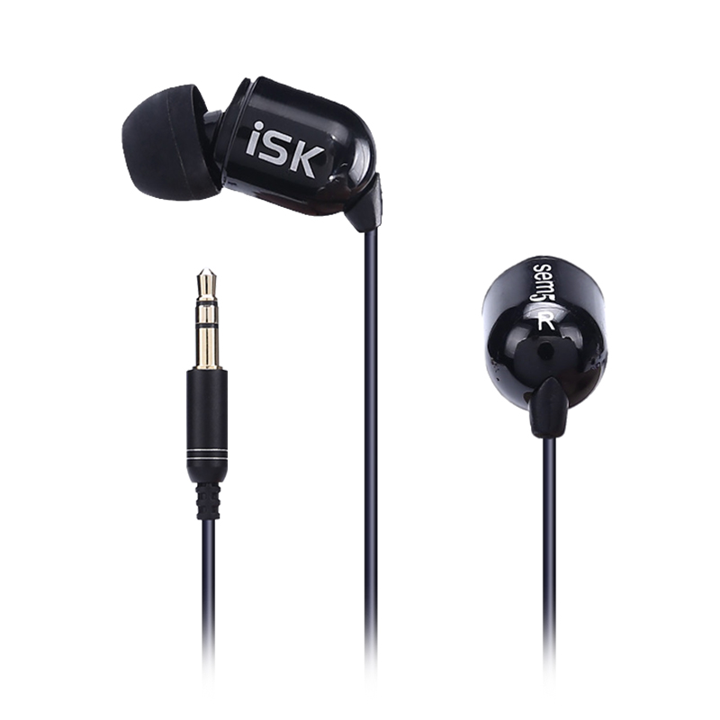 ISK SEM5入耳式监听耳塞专业电脑K歌录音耳机视频主播专用3米线