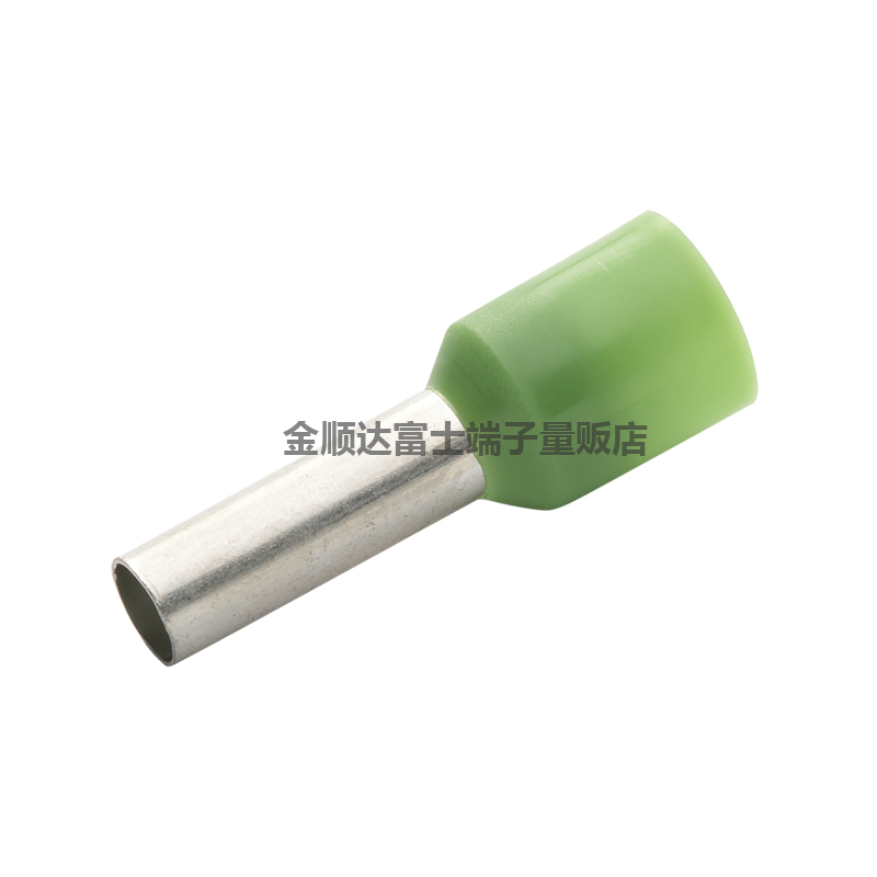 富士端子 欧式管型端子CE500020 50平方针形端子紫铜鼻子100只